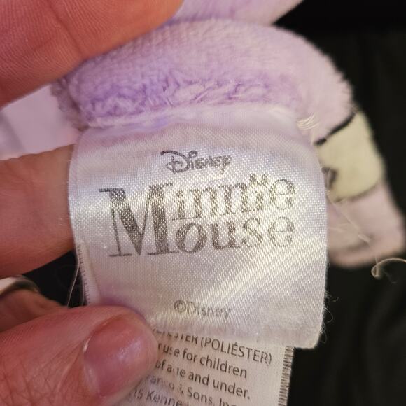 Disney Mini Mouse Fleece Throw Blanket 37x48 Lavender Kids - Picture 6 of 7